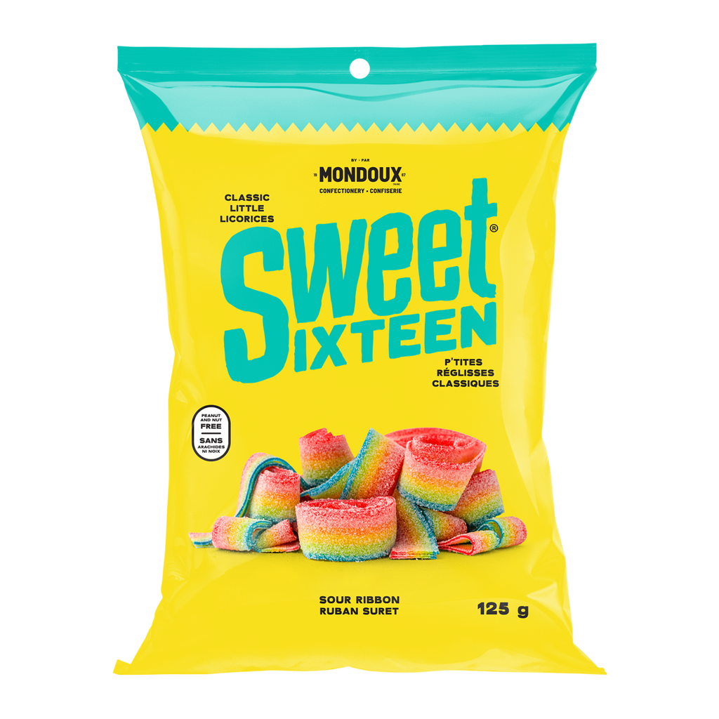 Rainbow Sour Strips - Sweet Sixteen Mondoux