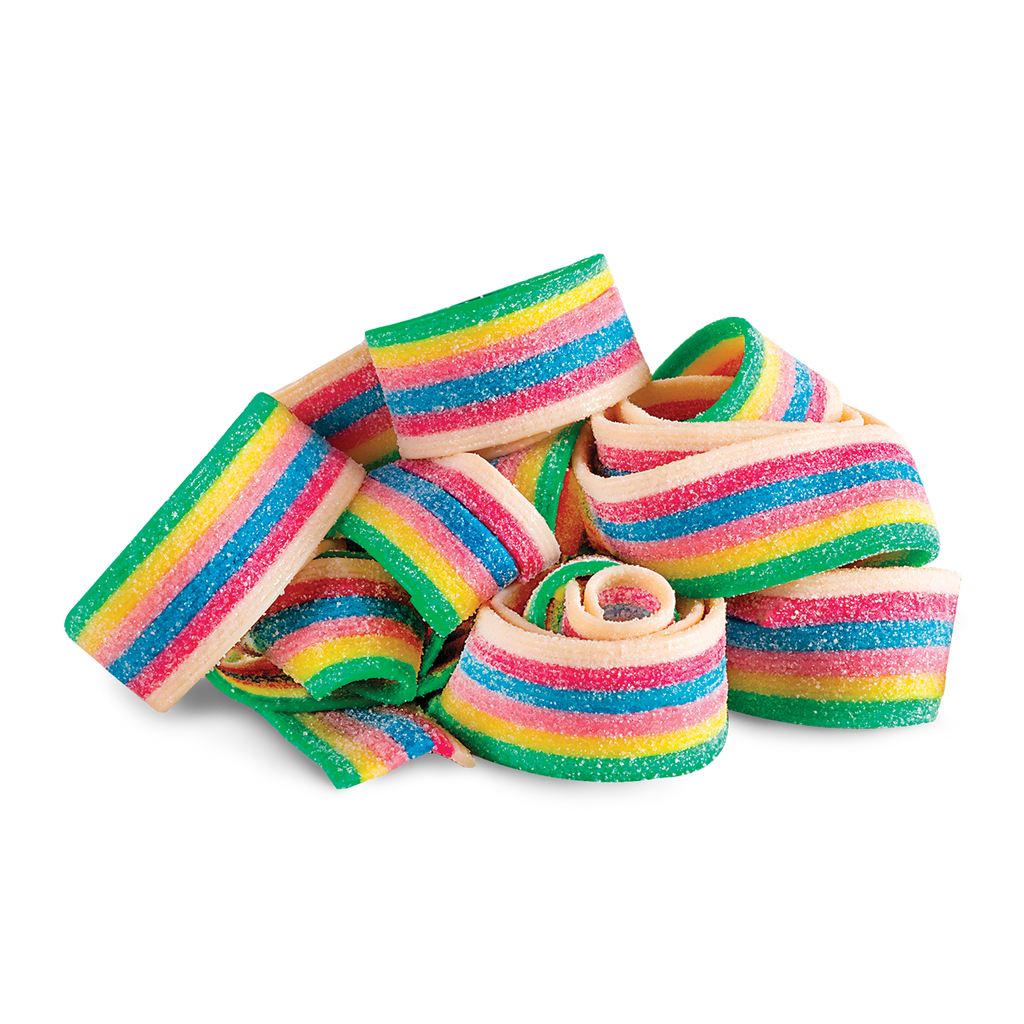Rainbow Sour Strips Sweet Sixteen Mondoux