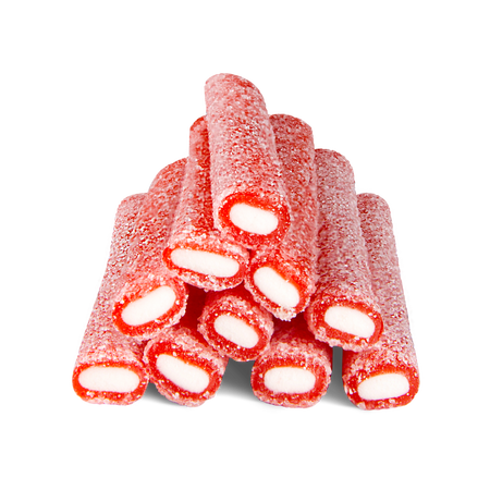 Réglisse surette farcie à la fraise