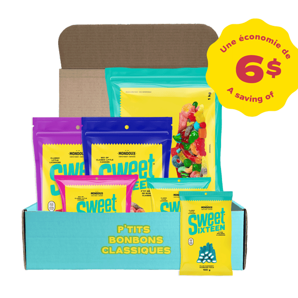 Candy Gift Box - Sweet Sixteen Mondoux